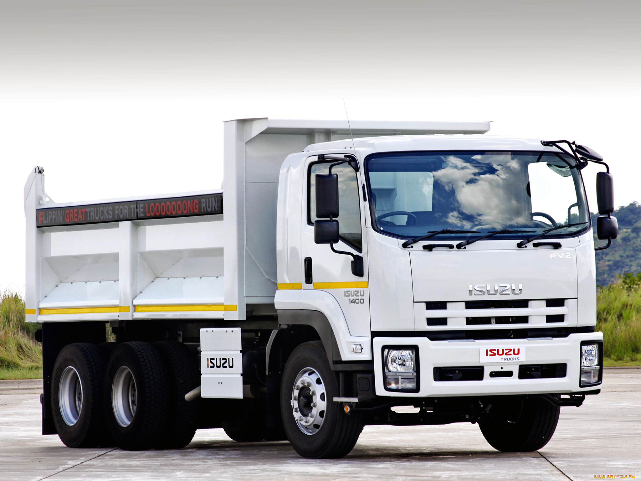 isuzu, fvz1400, tipper, 